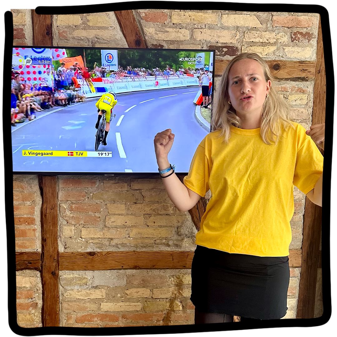 The Tour de France is Danish!! | yellow