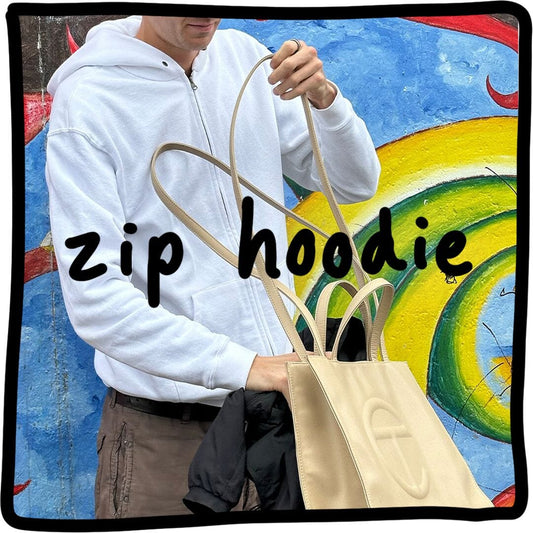 Zip hoodie