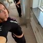 Sofie is 165 cm tall and wears size M. | loose black
