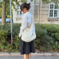Peter is 176 cm tall and wears size M. | white