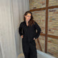 Celine is 168 cm tall and wears size M. 