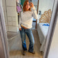 Sofie is 165 cm tall and wears size S. | grey