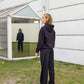 Alma is 174 cm tall and wears size M. | black