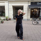 Sofie is 170 cm tall and wears size S. | black