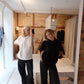 Sofie (left) is 170 cm tall and wears size M. | white