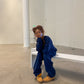 Jemimah is 173 cm tall and wears size XL. | navy