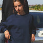 Johanne is 165 cm tall and wears size S. | navy