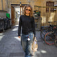 Cecilie is 168 cm tall and wears size S. | black