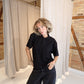 Freja is 168 cm tall and wears size S. | black