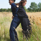 Johanne is 165 cm tall and wears size S. | black