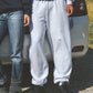 Filip is 185 cm tall and wears size L. | elasticated grey