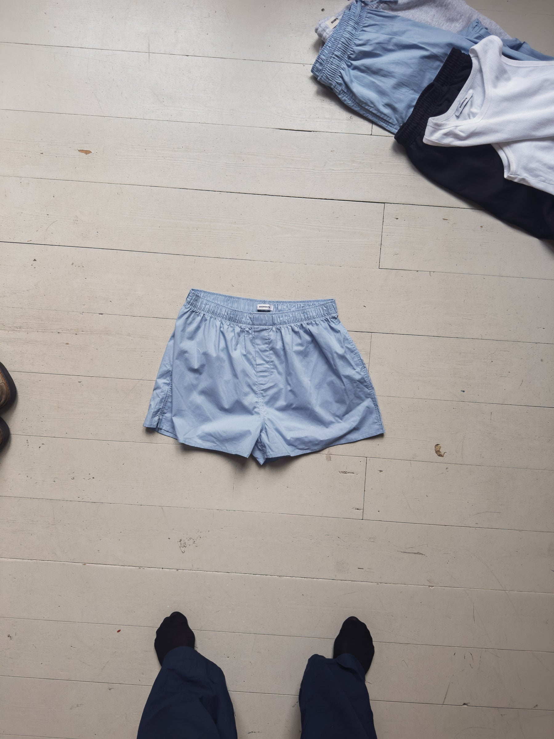 Light blue boxers <3
Best regards, Boom | light blue.
