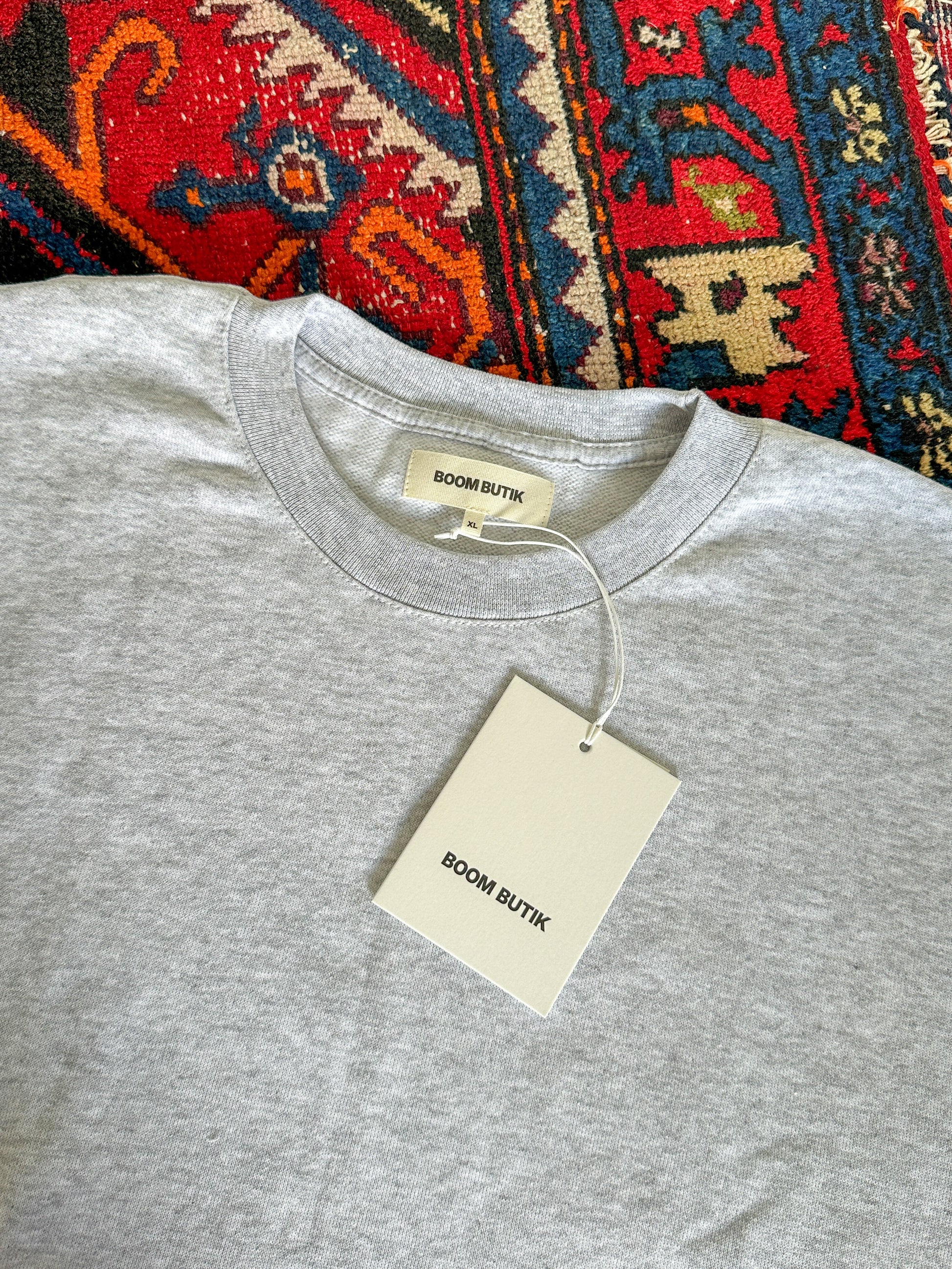 Yes – grey crew. Love, Boom | grey