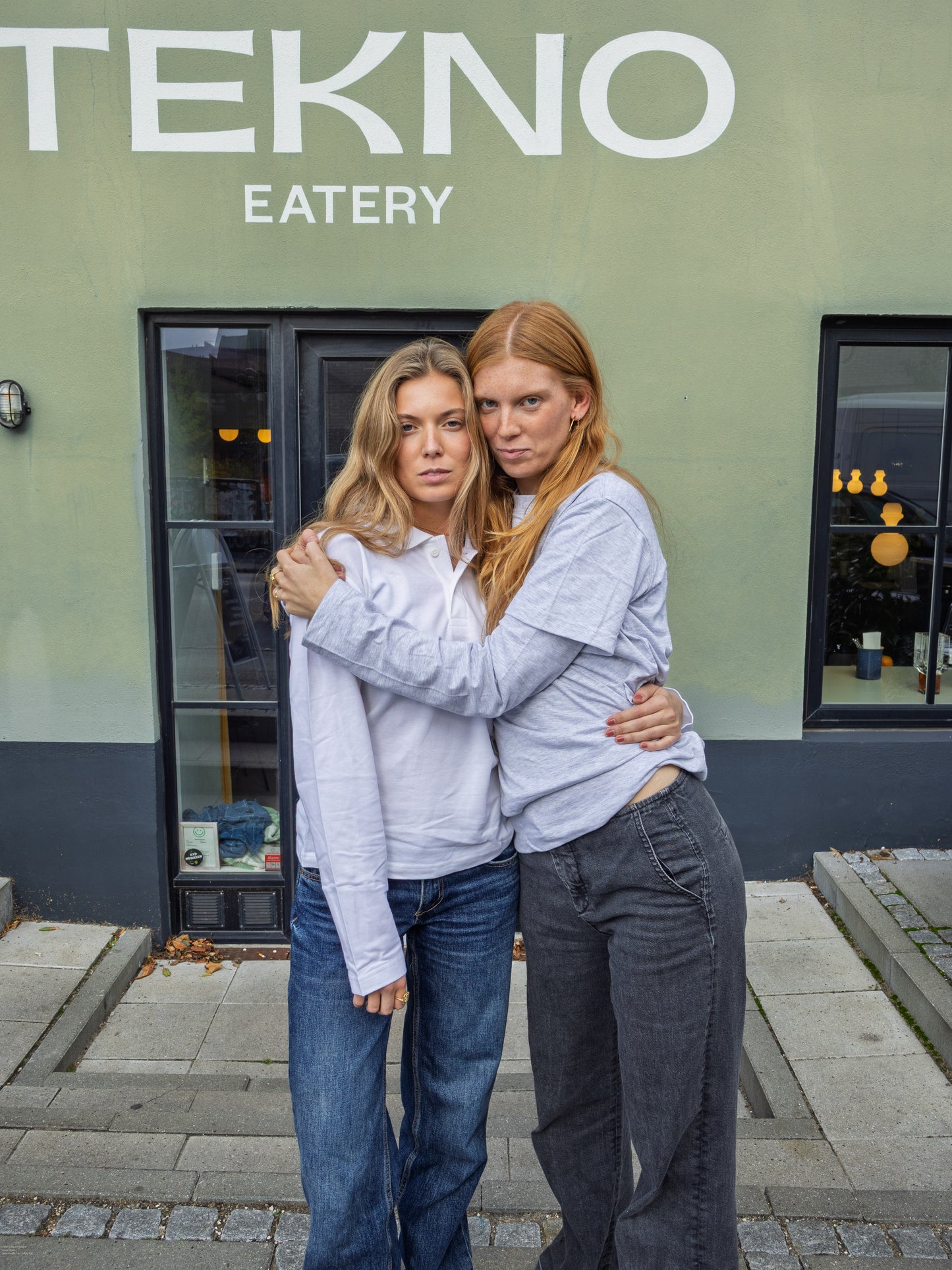 Wilma is 168 cm tall and wears size S. | white