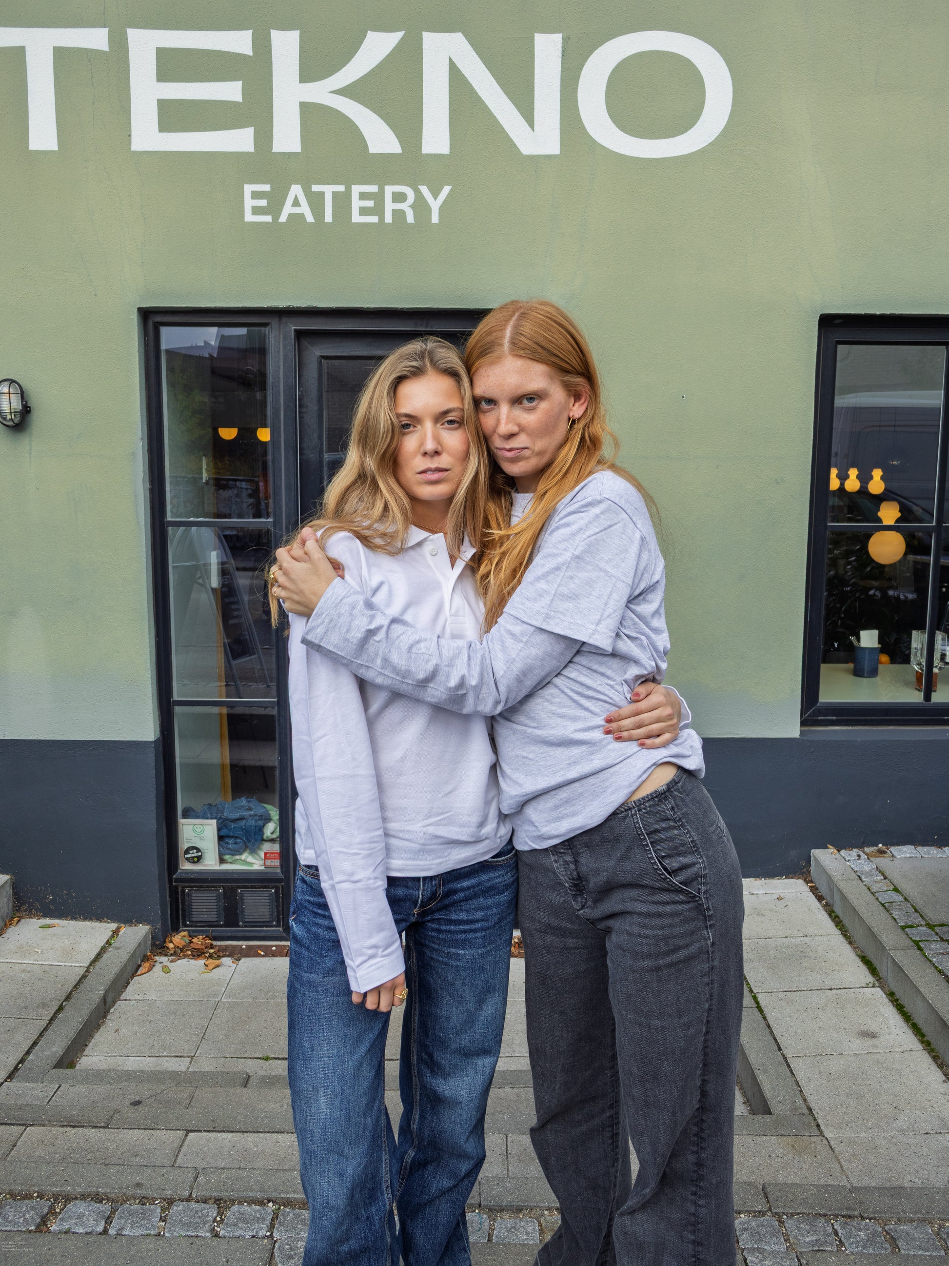 Wilma is 168 cm tall and wears size S. | white